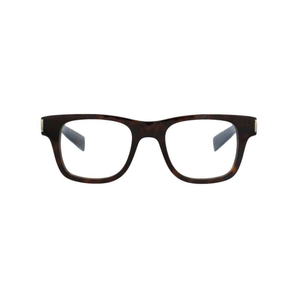 Saint Laurent Square-Frame Recycled Acetate Optical Frames Multi Unisex-Adult